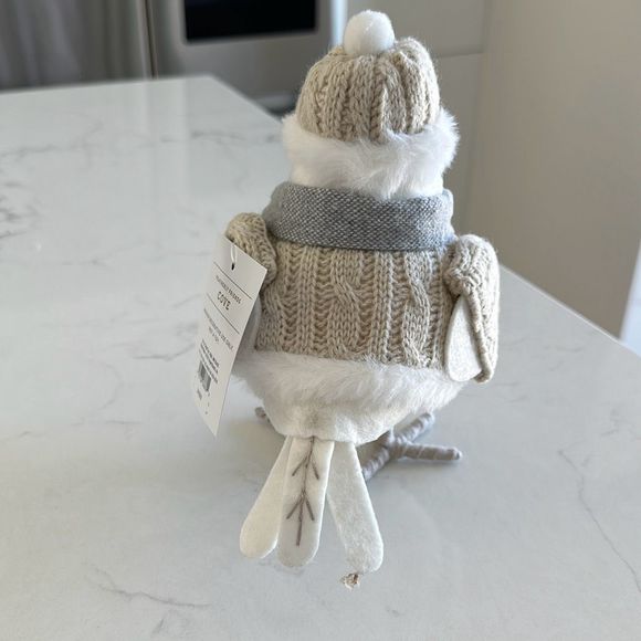 2023 Target Wondershop Christmas Holiday Bird Figurine Wearing Bundle of 4 - Picture 8 of 9